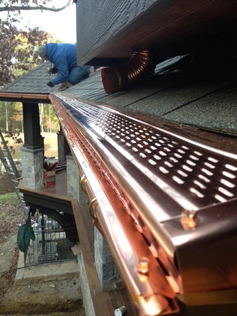 Copper Gutter Installation Rockland County NY