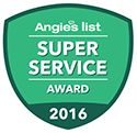George's Seamless Gutters - Angies List Super Service Award