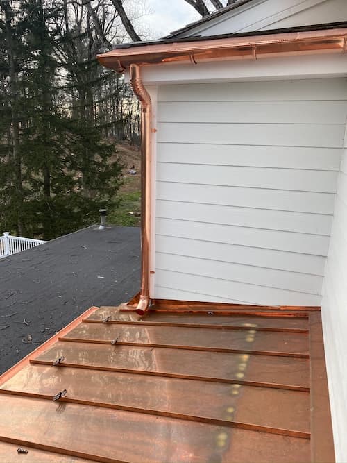 Copper Gutter Rockland CT